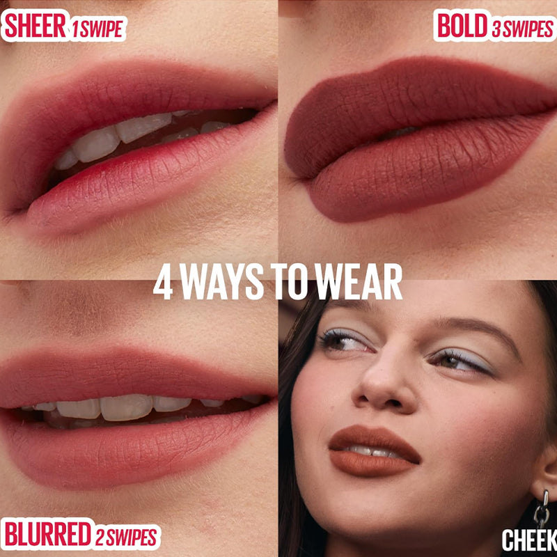 Velvet Glow Liquid Lip Tint – Long-Lasting Hydrating Lip Color