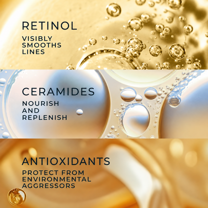 Retinol Night Serum Capsules – Smoothing Anti-Aging Skincare