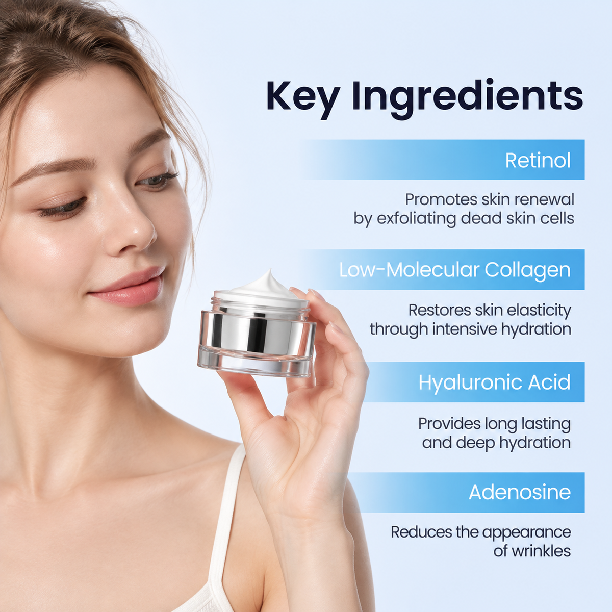 Collagen-Infused Night Repair Moisturizer